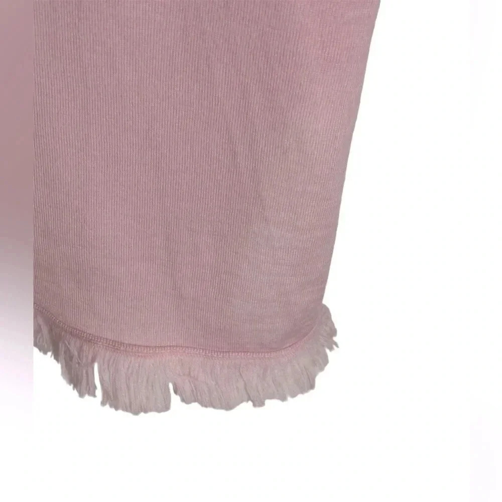 Johnny Was Beachy Boho Flowy Pale Pink Poncho - Picture 4 of 7